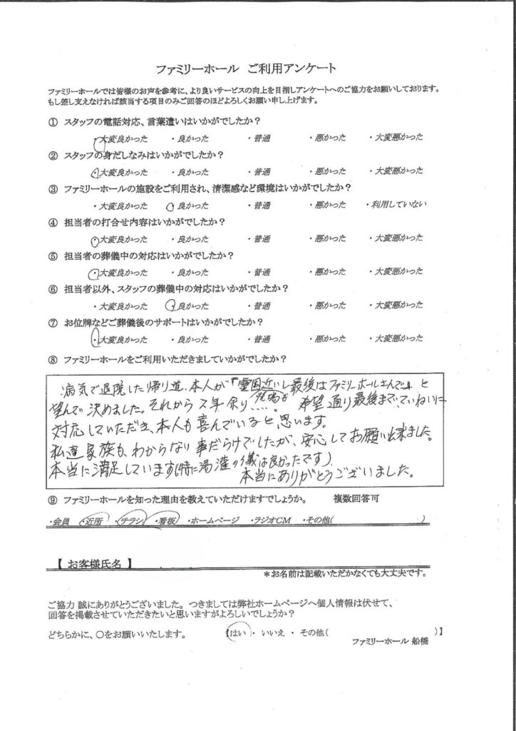 本当に満足しています。
