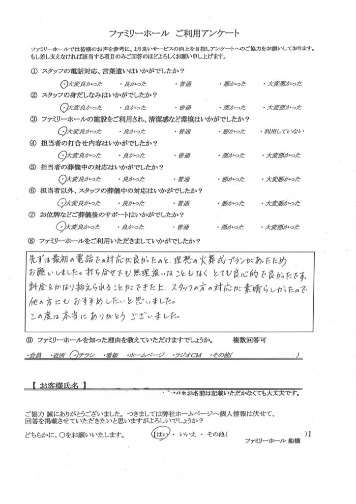 スタッフの方の対応が素晴らしかったので他の方にもおすすめしたいと思いました。